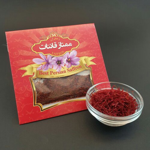 زعفران درجه یک مثغال، تهیه شده از زعفران سور نگین