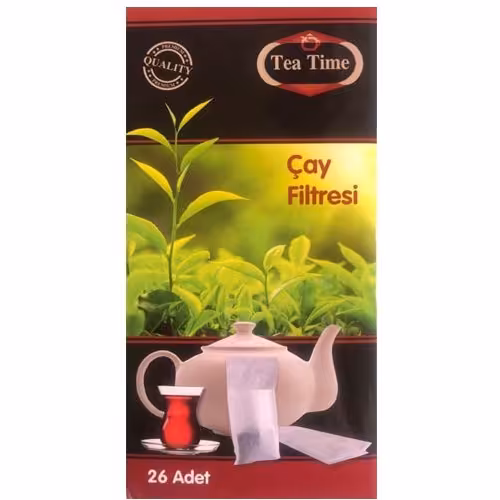 فیلتر  چای و دمنوش ترکیه (پک 26 عددی)