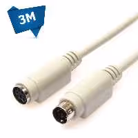 کابل افزایش طول موس و کیبورد PS2 لمونتک 3 متری