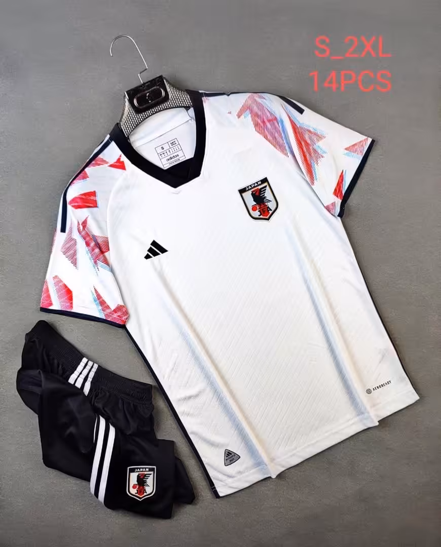کیت دوم تیم ملی ژاپن (پیراهن شورت) ورژن هواداری جام جهانی 2022 قطر
