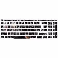 برچسب حروف فارسی کیبورد طرح بتمن