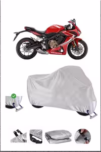 چادر موتورسیکلت خاکستری قفل HONDA CBR650R سازگار با ضد آب موتور سیکلت دوام آبتر Breen