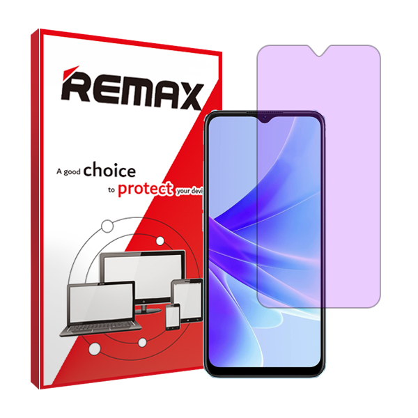 گلس اوپو A77s مدل هیدروژلی آنتی پرپل برند ریمکس کد S