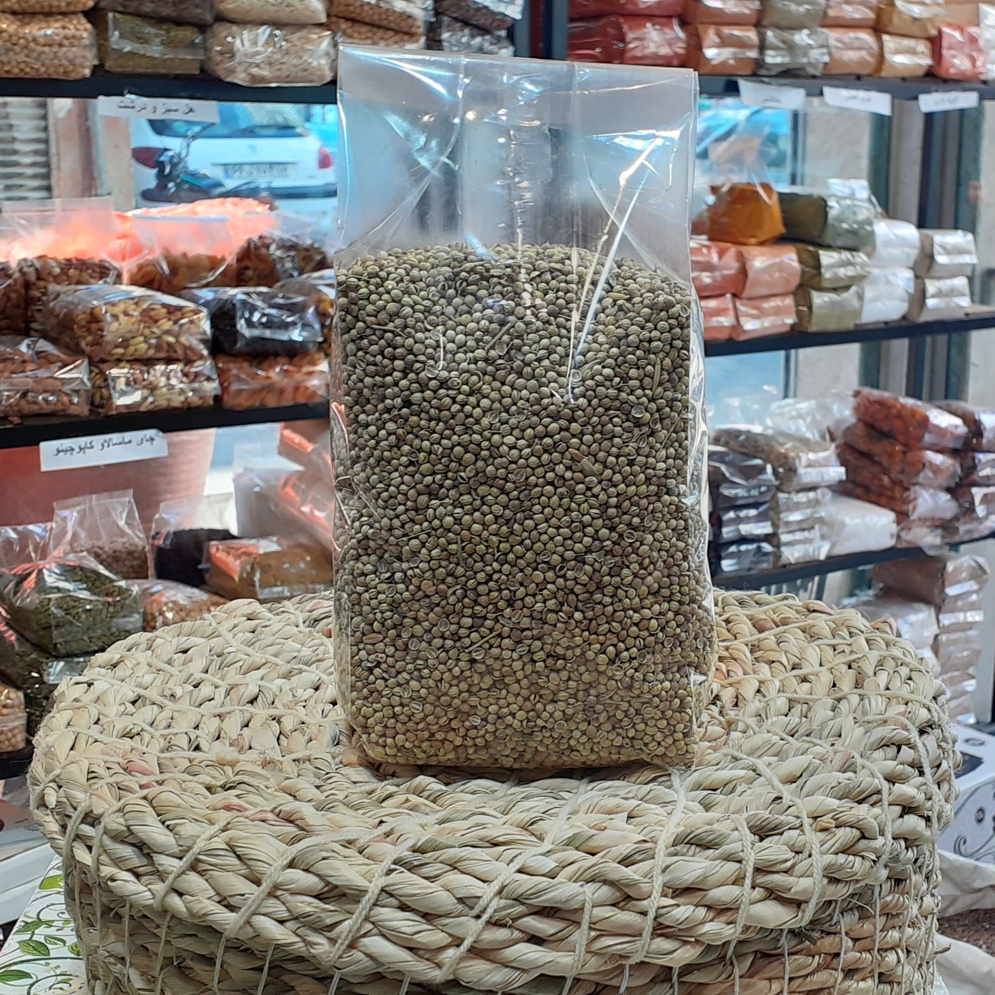 گشنیز توپی نیم کیلویی