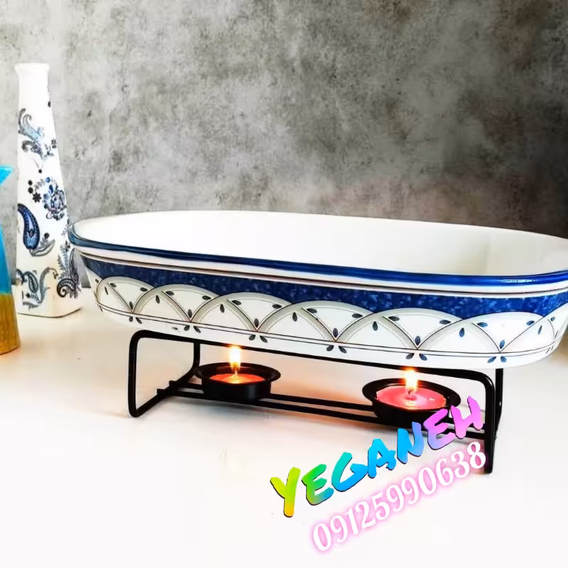 وارمر دوشمعی سوفله خوری و انواع ظروف پیرکس