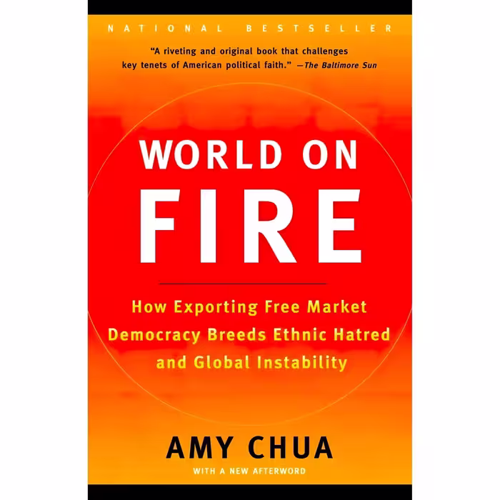 کتاب زبان اصلی World on Fire اثر Amy Chua انتشارات Anchor