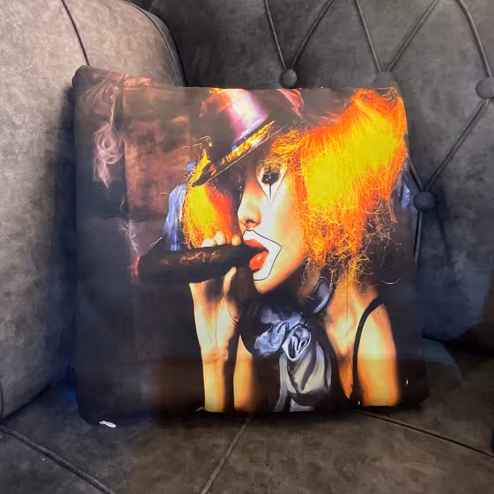 رو کش کوسن و بالشتک طرح فانتزی 