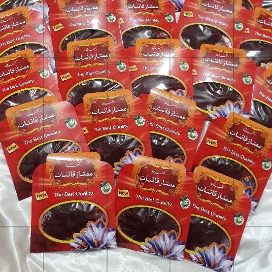 زعفران سرگل شکسته قائنات 1400 با رنگ دهی خیلی خوب( یک مثقالی )