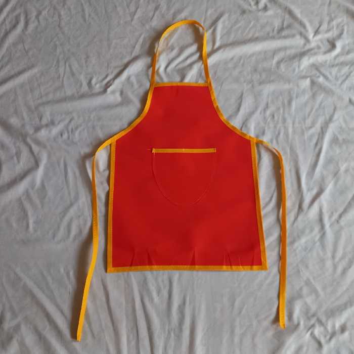 دو عدد پیشبندِ آشپزخانه یا کارگاهی سایز متوسط سه لایه مدل جیبدار  همراه با ارسال رایگان