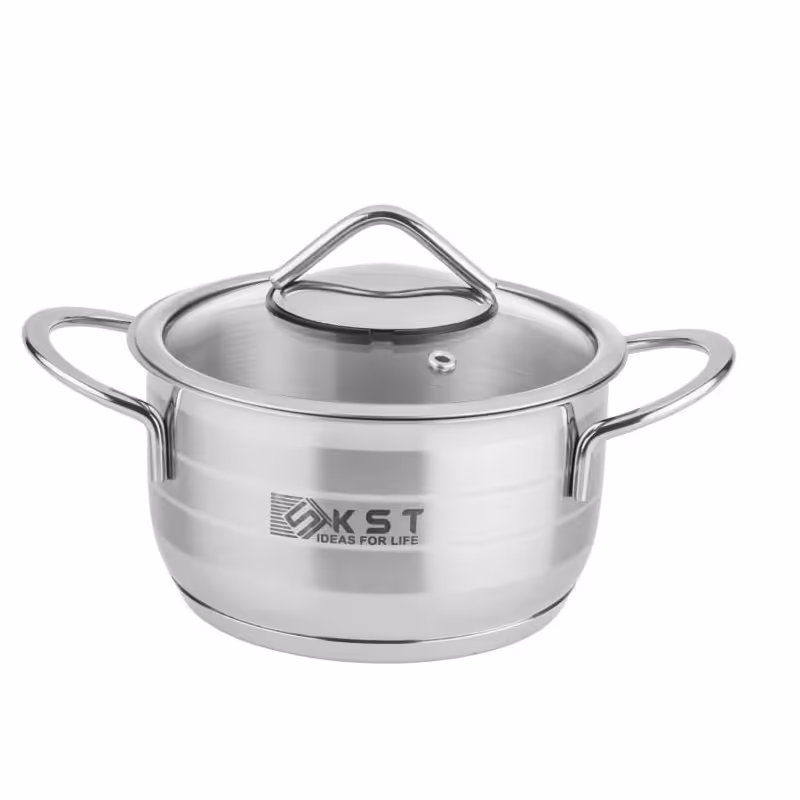 قابلمه استیل برند کی اس تی مدل 5016 سایز 16