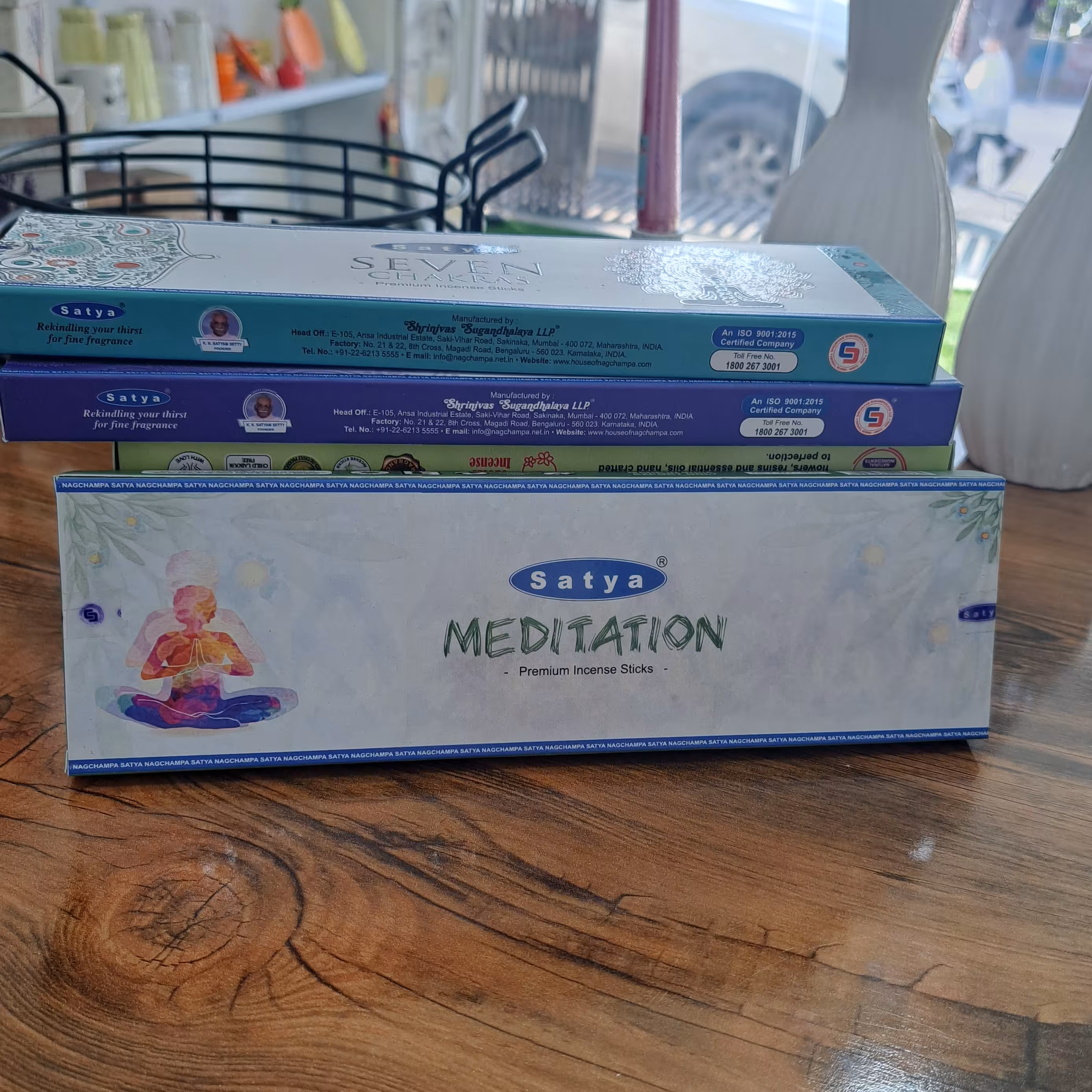 عود خوشبو کننده شاخه ای ساتیا Satya مدل مدیتیشن Meditation