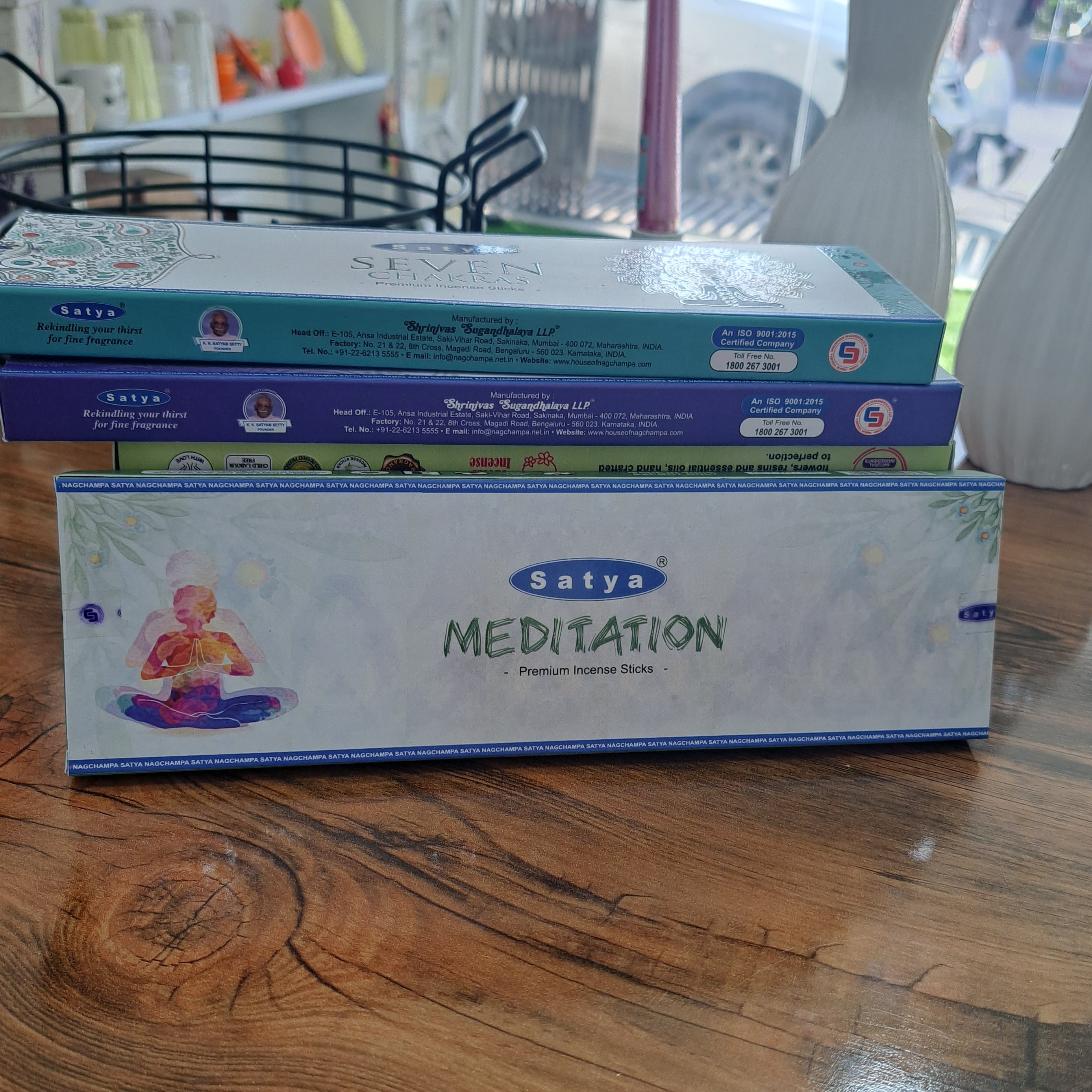 عود خوشبو کننده شاخه ای ساتیا Satya مدل مدیتیشن Meditation