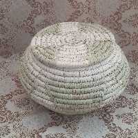 خمره حصیری جا برنجی و حبوباتی  30 در 30 پس کرایه