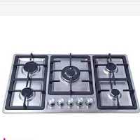 گاز صفحه ای 5 شعله استیل ترموکوپل و فندک دار  شرکت آفر ( ارسال از طریق پست )