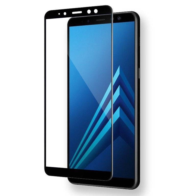گلس نانو برای سامسونگ A8 Plus فول کاور و تمام چسب