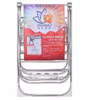 بند رخت پیشگام مدل تمام استیل 4 بال کد HN2FX-4B