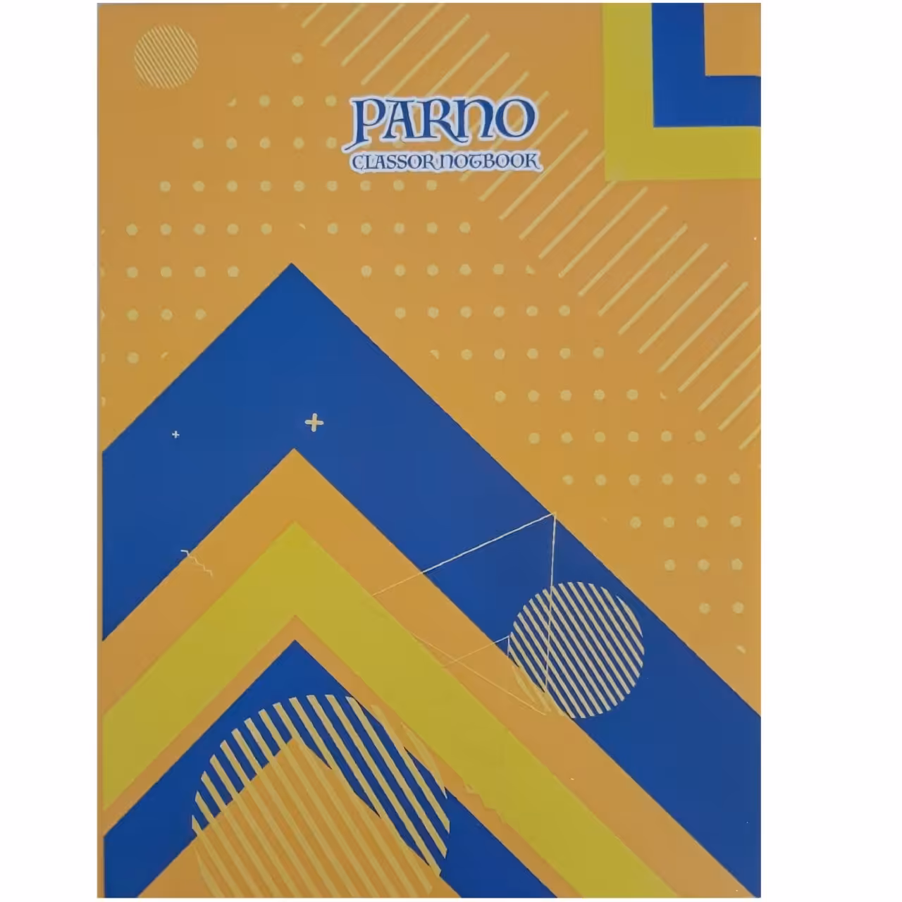 دفتر کلاسوری پرنو مدل اشکال رنگی