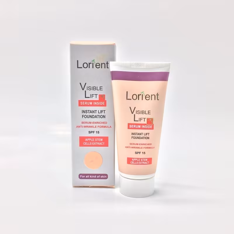 کرم پودر لورینت F4 حاوی ضد آفتاب - lorient