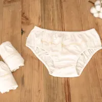 شورت گیپوردار زنانه نخ پنبه خالص درجه یک ضد حساسیت و عفونت نرم و لطیف برند تنها مسیر آرامش 