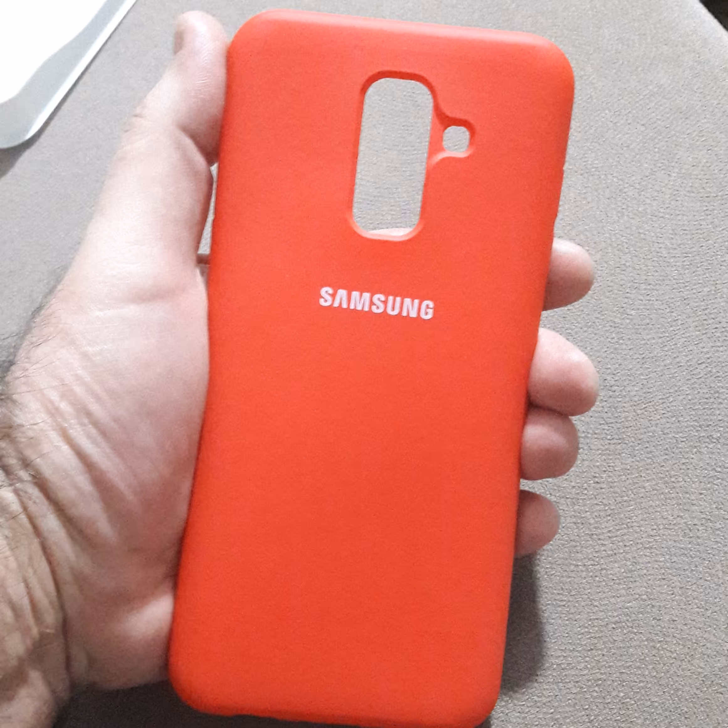 قاب سلیکونی اصلی سامسونگ A6 plus