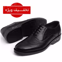 کفش  مردانه  هشترک برند تات  رویه چرم  خارجی  با امکان تعویض سایز محصول آنلاین شاپ 