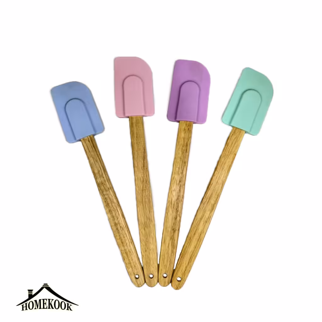 لیسک سیلیکونی دسته چوبی خارجی