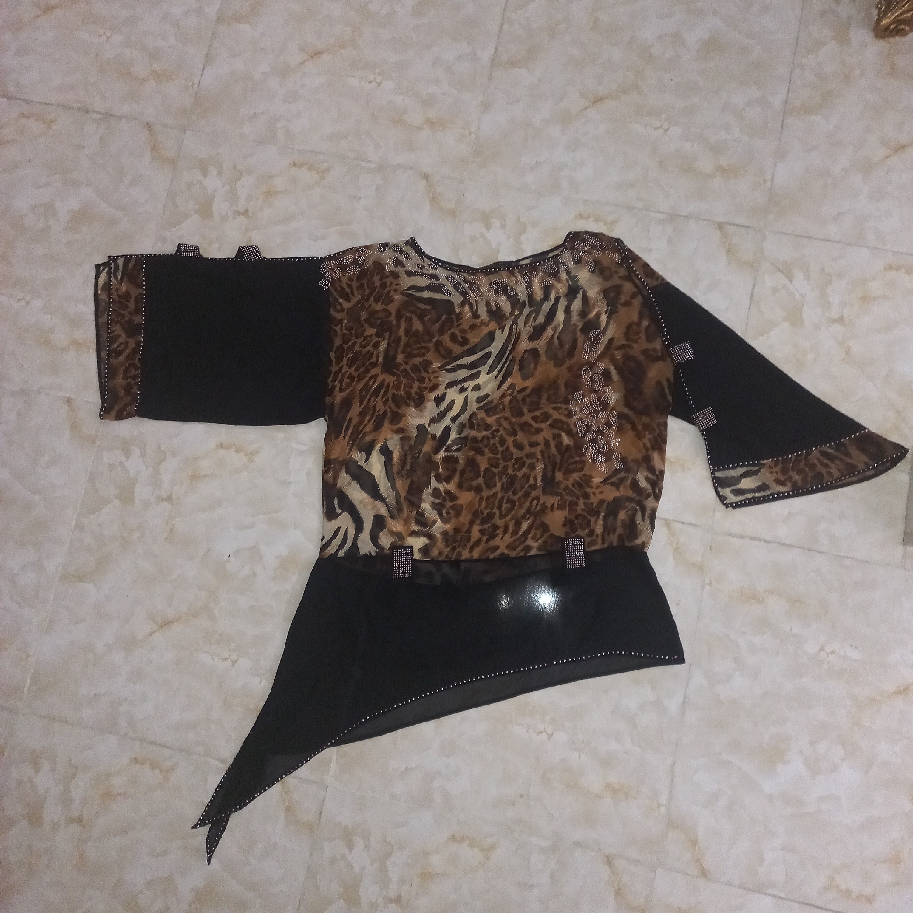 شومیز حریر سایز بزرگ