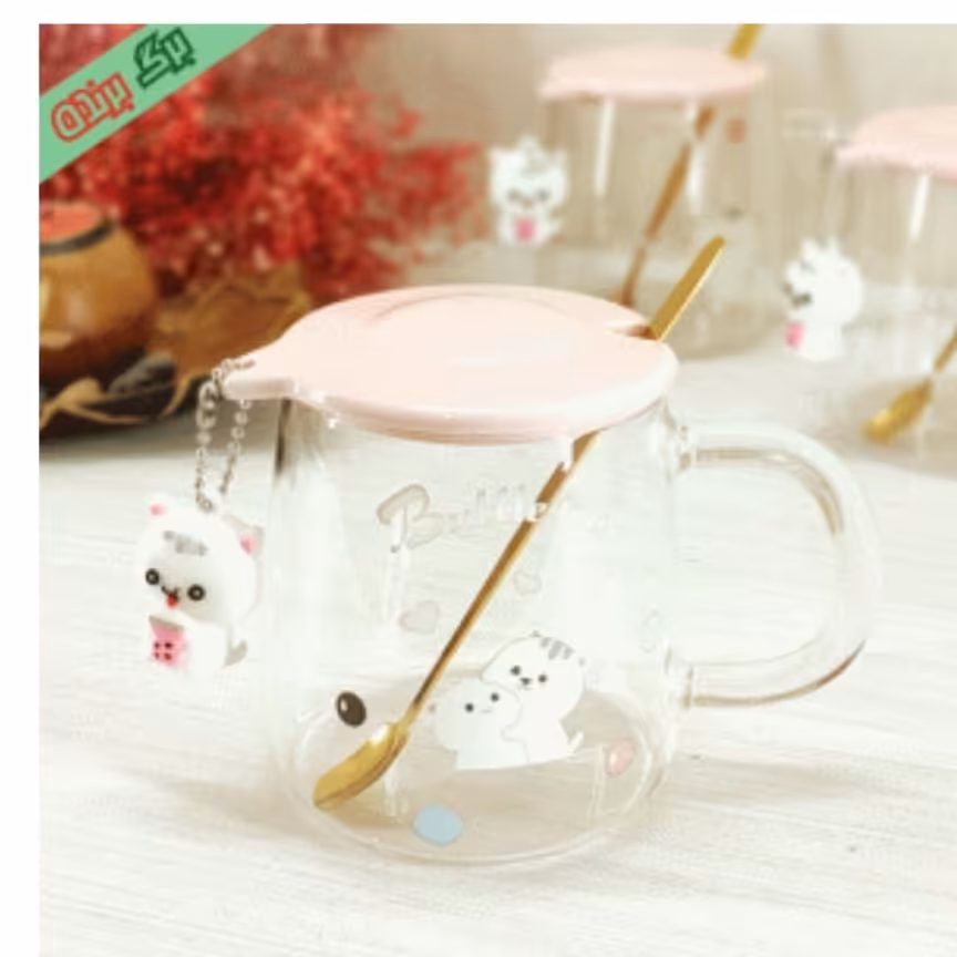 ماگ پیرکس آویز عروسکی قاشق دار