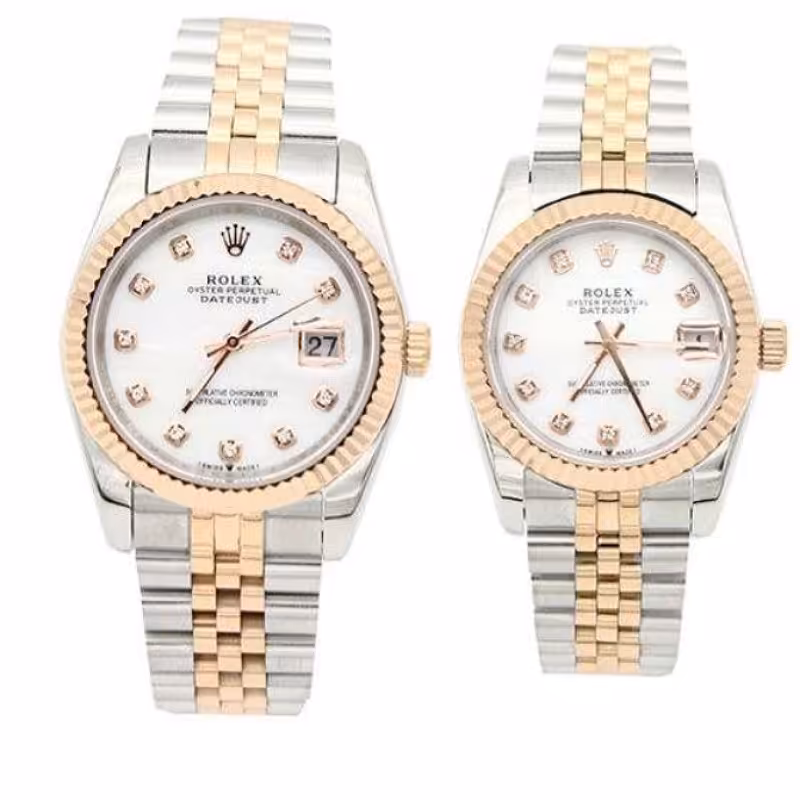 ست ساعت مچی عقربه ای رولکس مدل مردانه وزنانه