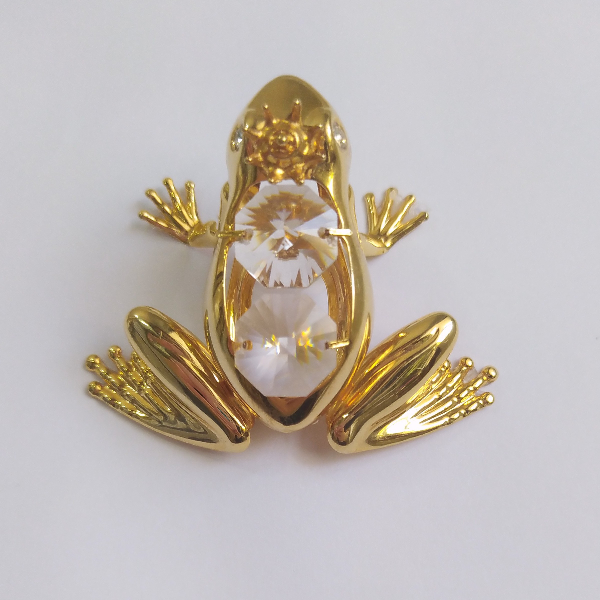 قورباغه روکش طلا