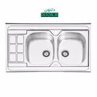 سینک ایلیا استیل 1053 روکار