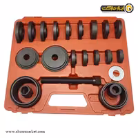 ست تعویض کنس و بوش خودرو هزبرن 24 پارچه مدل 6430124