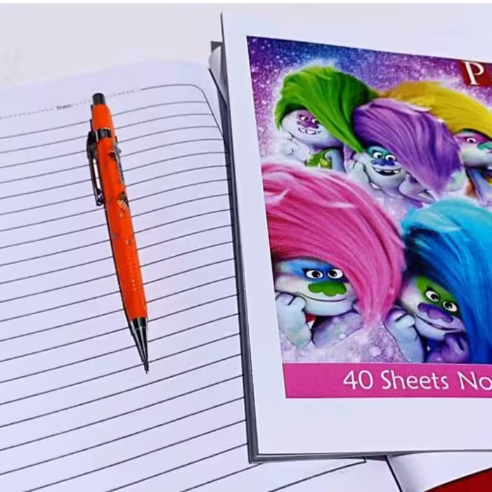 دفتر 40 برگ ته منگنه