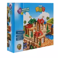 بازی ساختنی92 تکه برند تک توی مدل کلبه جنگلی