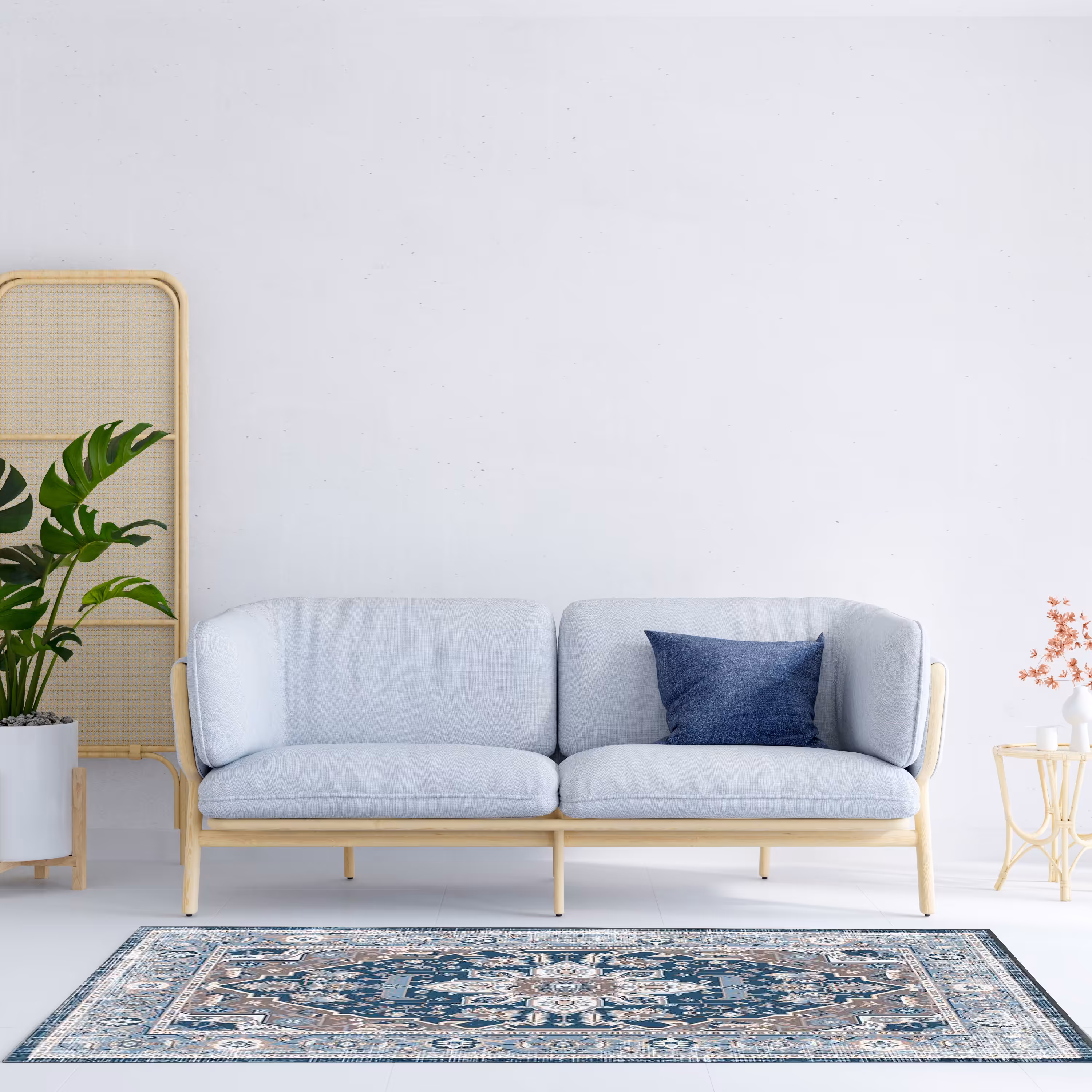 فرشینه چاپی مستطیل سایز 150 در 225