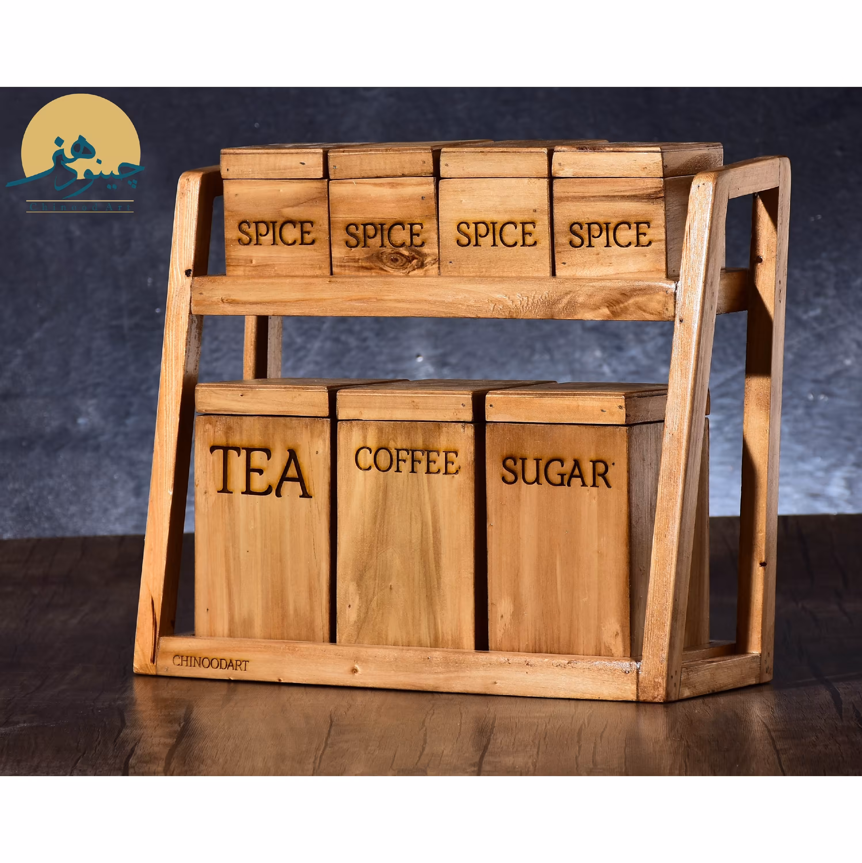 ست پاسماوری هفت عددی دو طبقه 