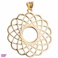 آویز گردنبند طلا 18 عیار رزا (Rosa) مدل N116
