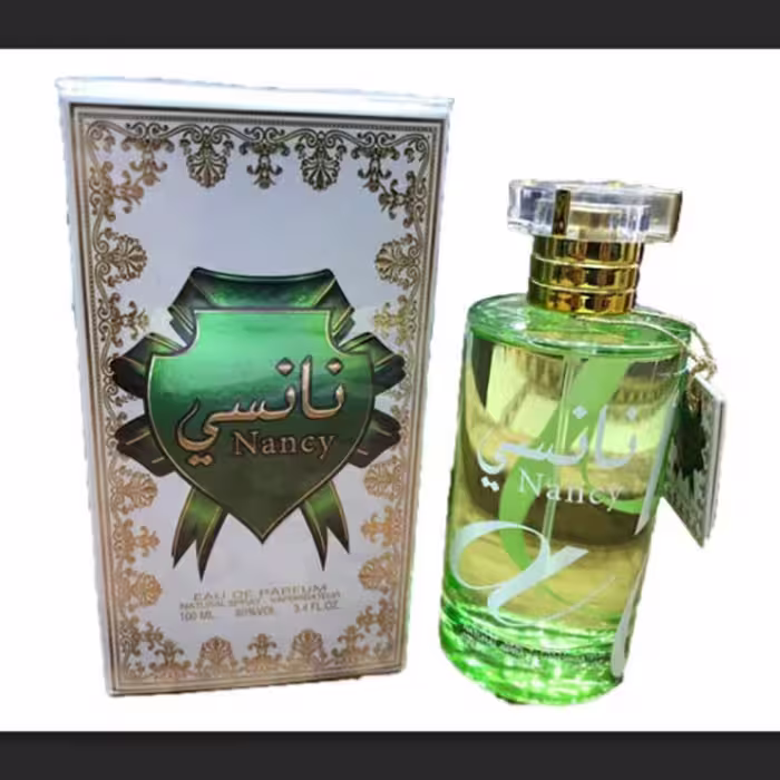 ادکلن نانسی سروری زنانه برند ارض الزعفران رایحه شیرین  100میل