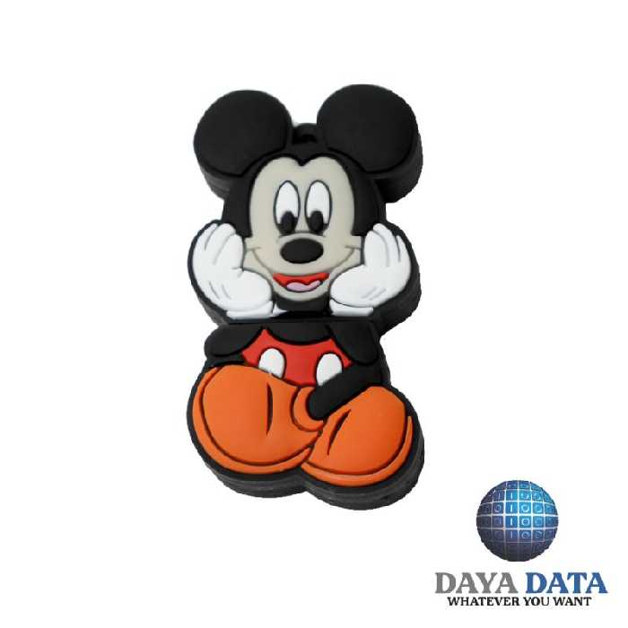 فلش مموری فانتزی دایا دیتا میکی ماوس نشسته مدلPC1070-9 ظرفیت32GB-USB3چندرنگ 