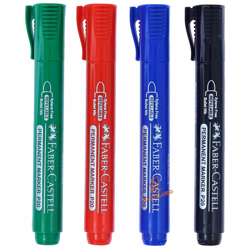 قیمت و خرید ماژیک جوهر ثابت (پرمننت) فابر کاستل کد254199