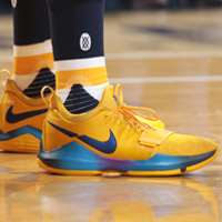 کفش بسکتبال نایک زرد Nike PG 1 Paul Black