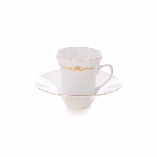 سرویس چای خوری کوئین شهرزاد چینی زرین 6 نفره 12 پارچه