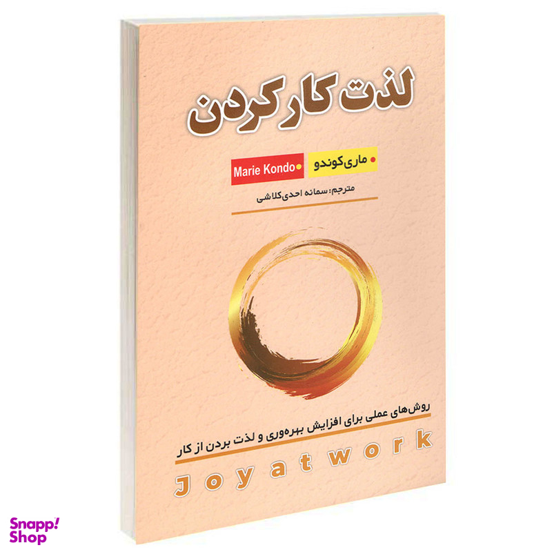 کتاب لذت کار کردن اثر ماری کوندو انتشارات شاهدخت پاییز