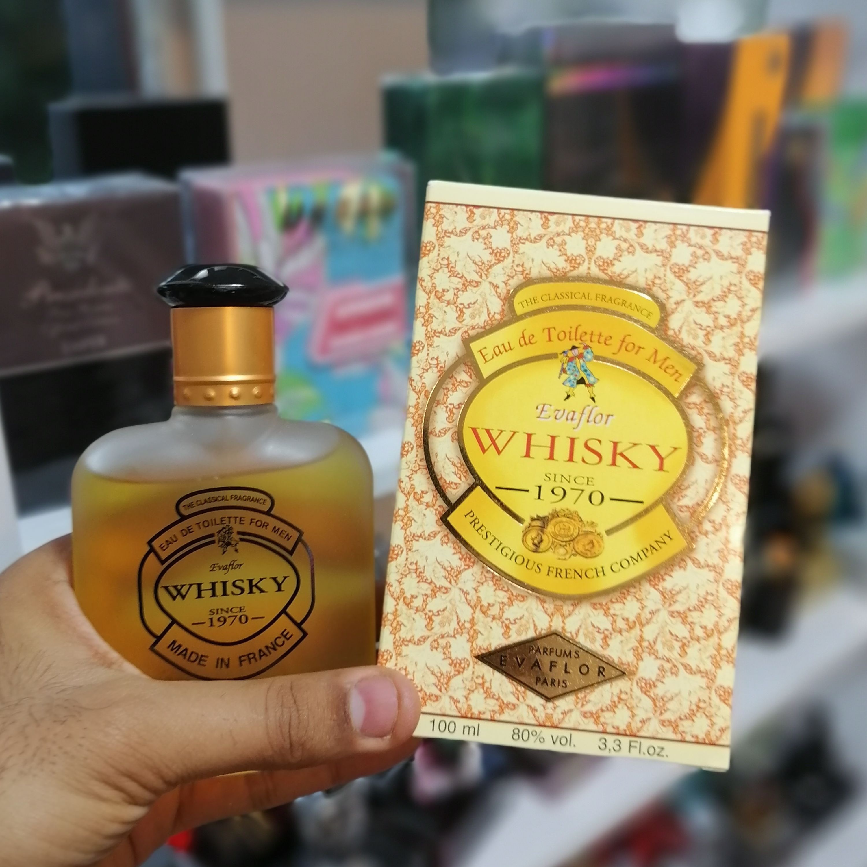 ادکلن ویسکی طلایی اصل