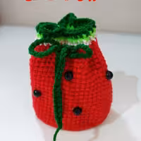 کیف یلدایی بافتنی کوچک