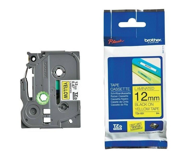 برچسب پرینتر لیبل زن برادر مدل TZe-631