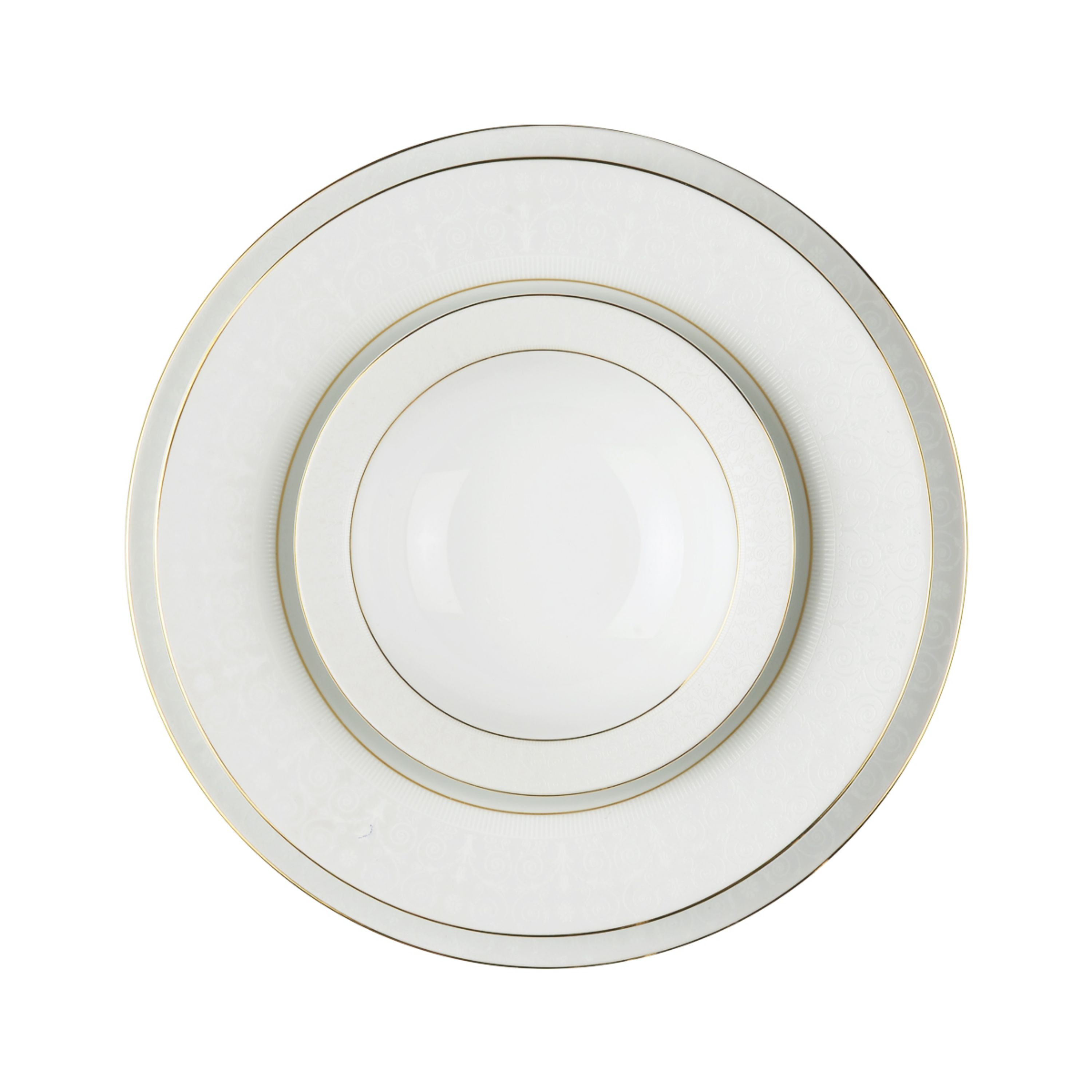 سرویس غذاخوری چینی زرین 6 نفره 28 پارچه سپید صدف درجه یک