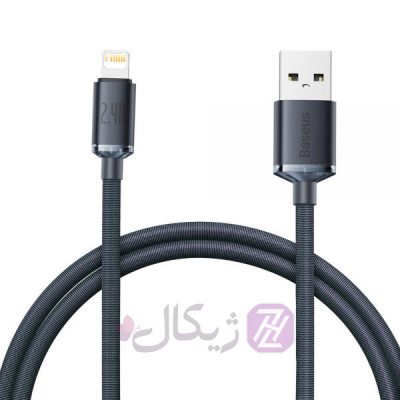 کابل لایتنینگ فست شارژ بیسوس Baseus Crystal Shine Series