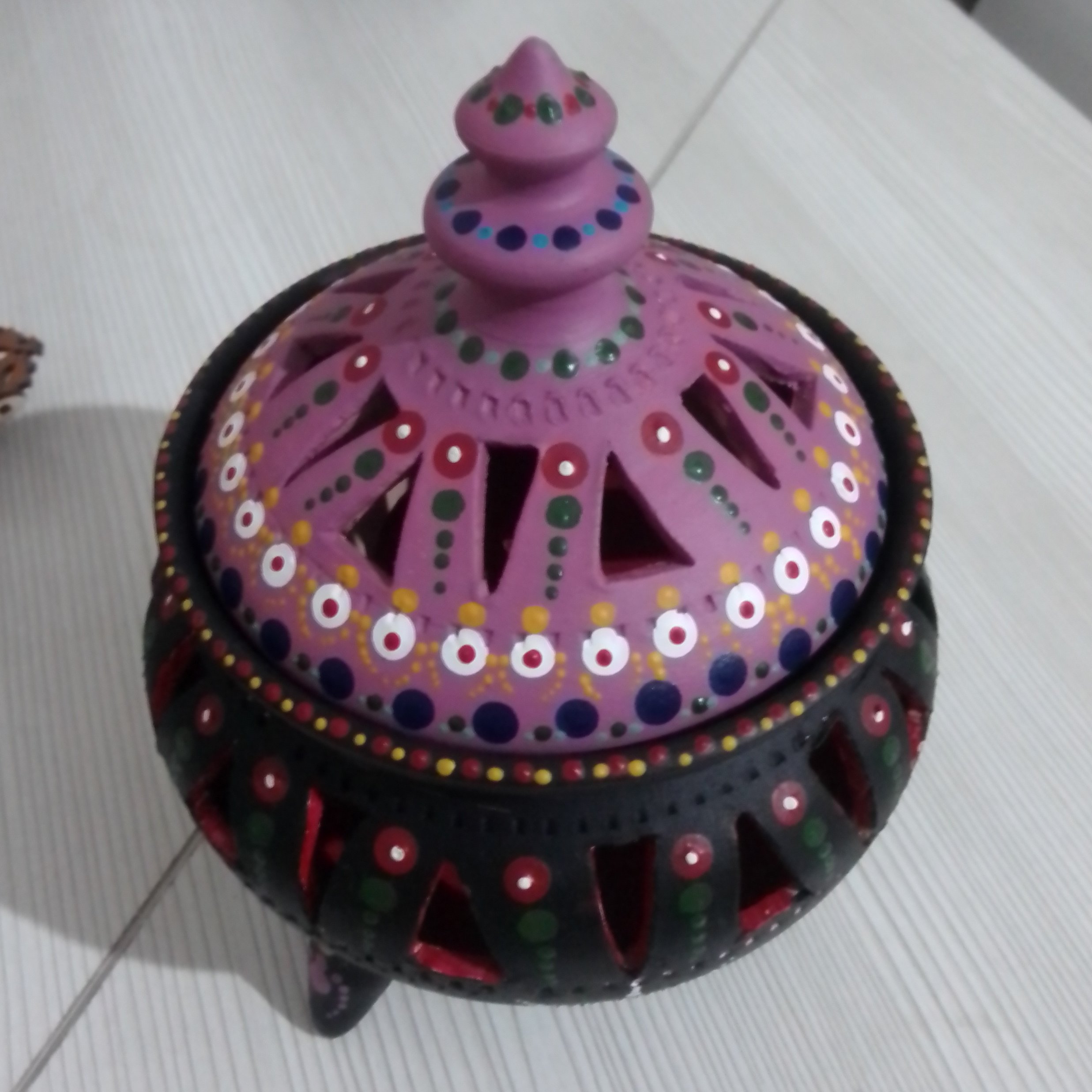 شکلات خوری سفالی