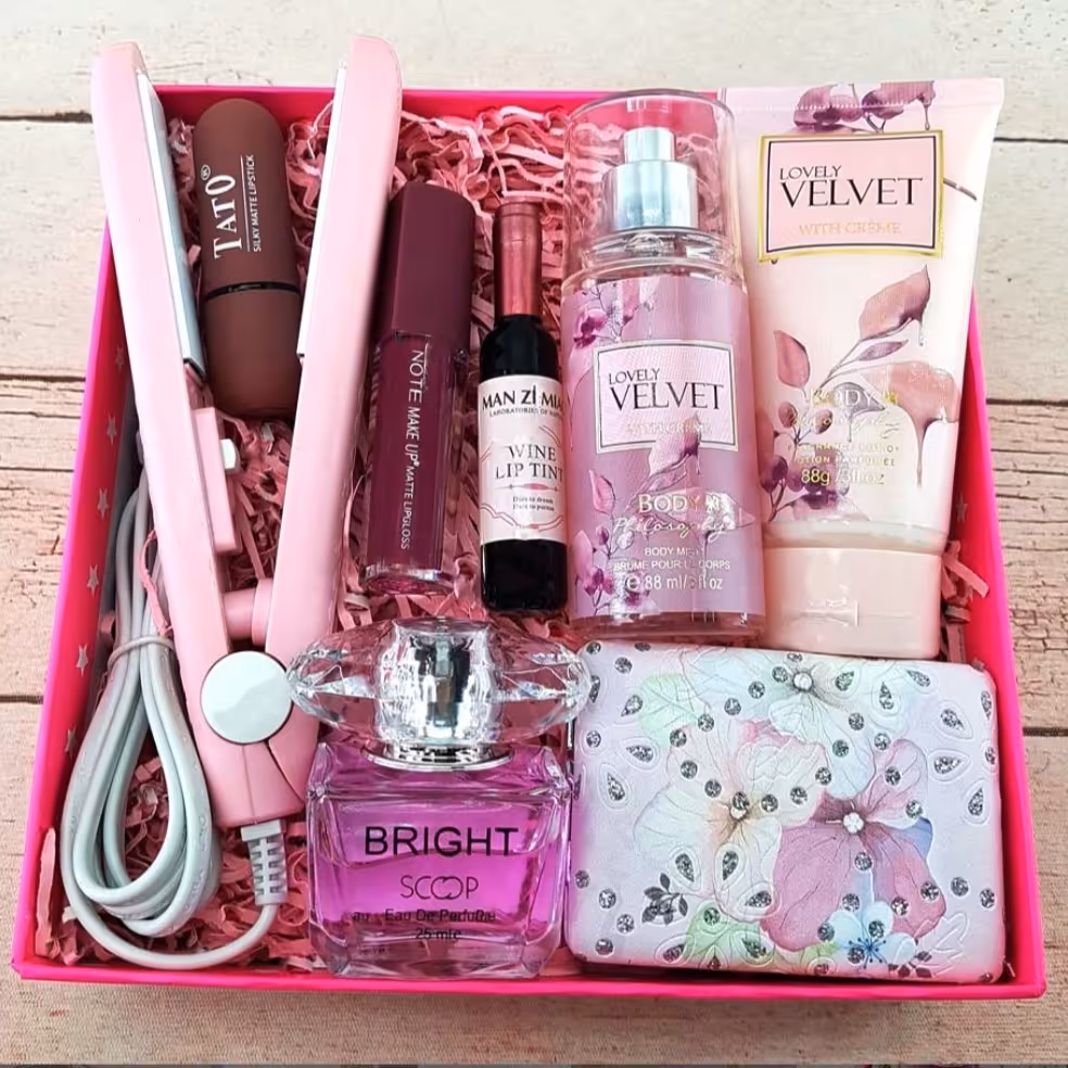 باکس کادویی لاکچری زنانه و دخترانه 